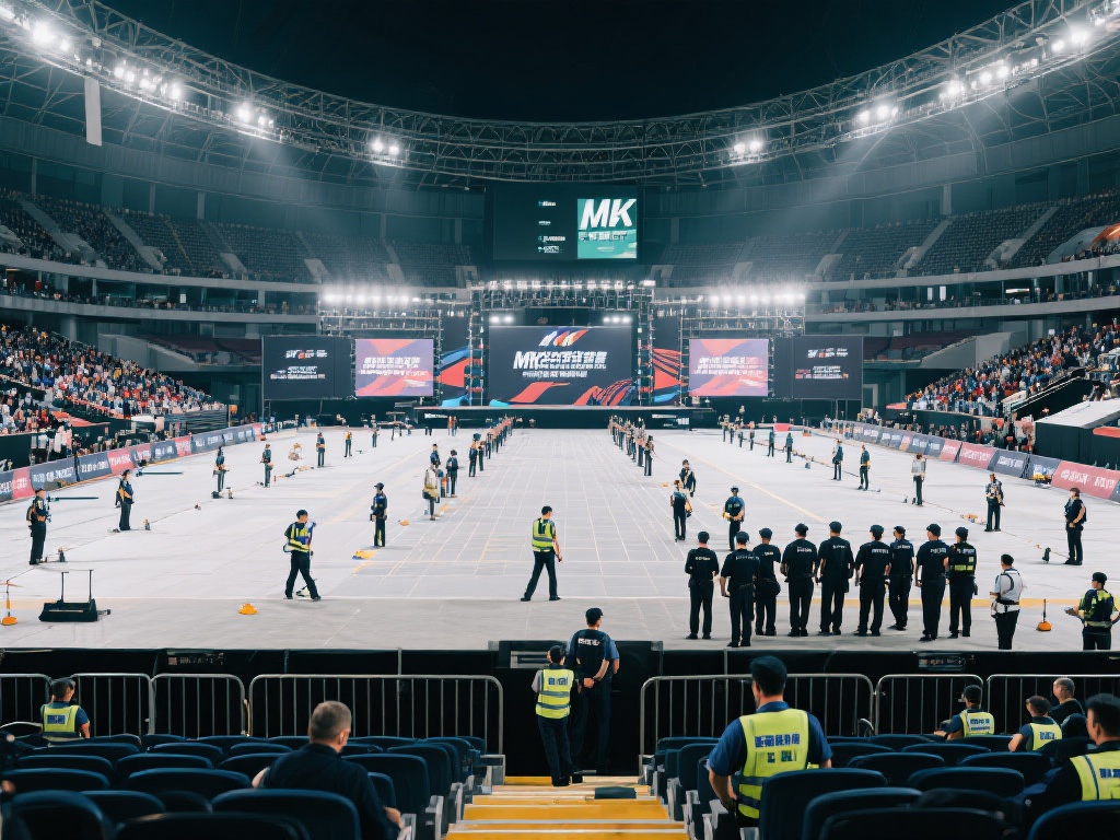 举办一场大型赛事绝非易事，mk体育中心在每一次活动